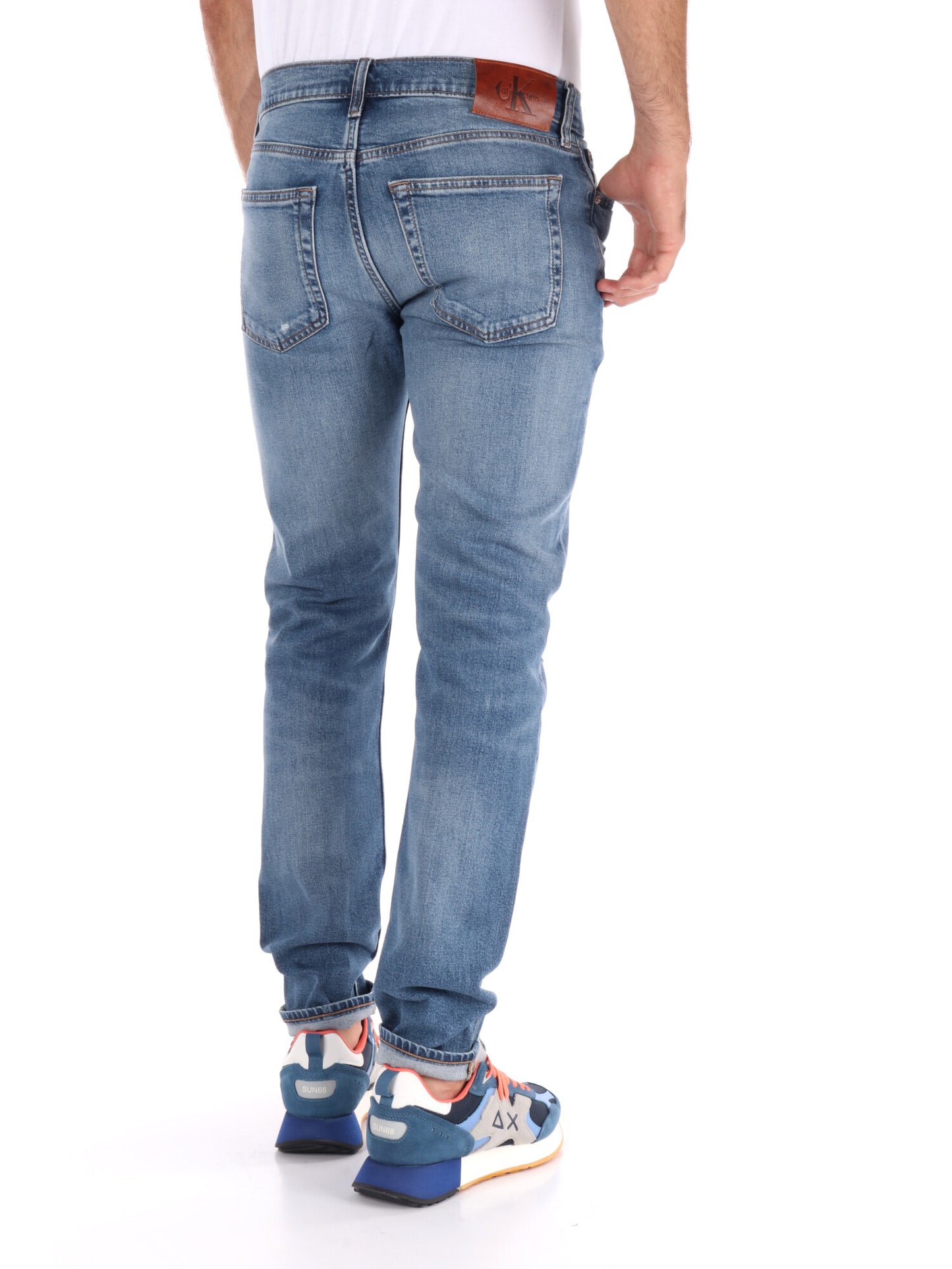 JEANS SLIM CALVIN KLEIN JEANS DENIM MEDIO