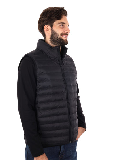GILET SMANICATO IMBOTTITO CALVIN KLEIN JEANS DA UOMO NERO