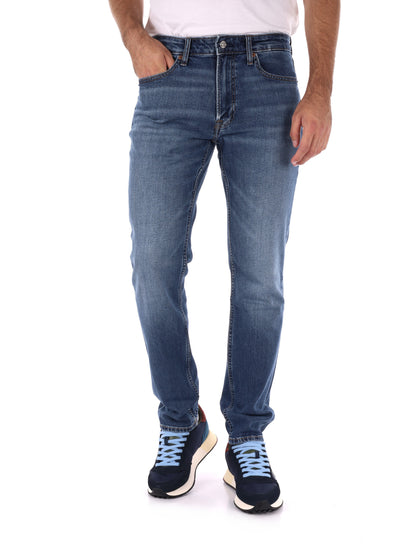 JEANS SLIM HAMPTON CALVIN KLEIN DA UOMO BLU DENIM