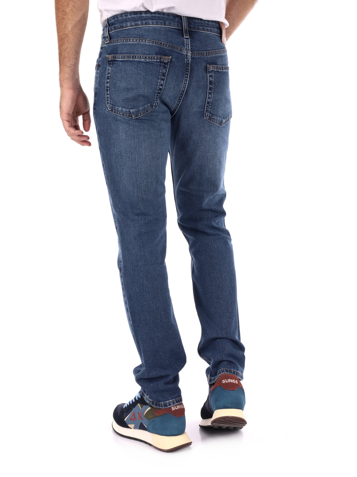 JEANS SLIM HAMPTON CALVIN KLEIN DA UOMO BLU DENIM
