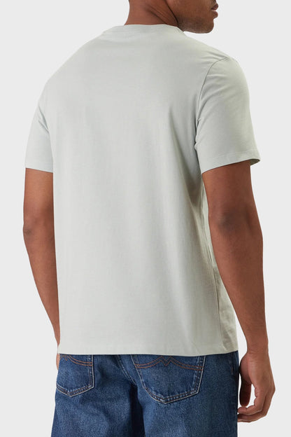 T-shirt verde salvia da uomo Calvin Klein Jeans con logo minimal