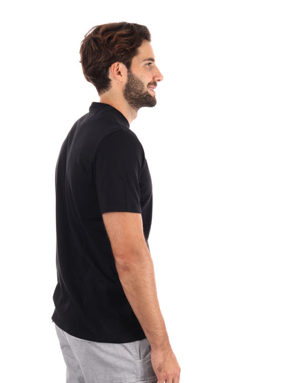 T-SHIRT CON LOGO CALVIN KLEIN JEANS UOMO NERO