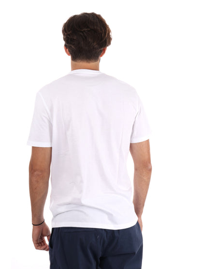 T-SHIRT CON LOGO CALVIN KLEIN JEANS UOMO BIANCO