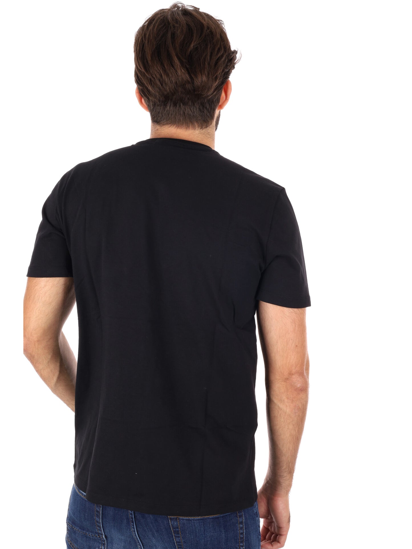 T-SHIRT CLASSIC MONOGRAM CALVIN KLEIN JEANS DA UOMO NERO