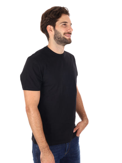 T-SHIRT CLASSIC MONOGRAM CALVIN KLEIN JEANS DA UOMO NERO