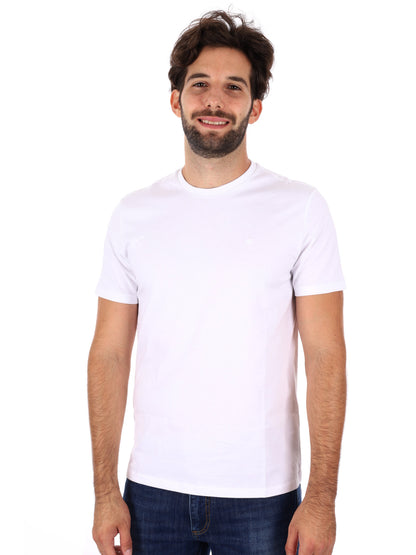 T-SHIRT CLASSIC MONOGRAM CALVIN KLEIN JEANS DA UOMO BIANCO