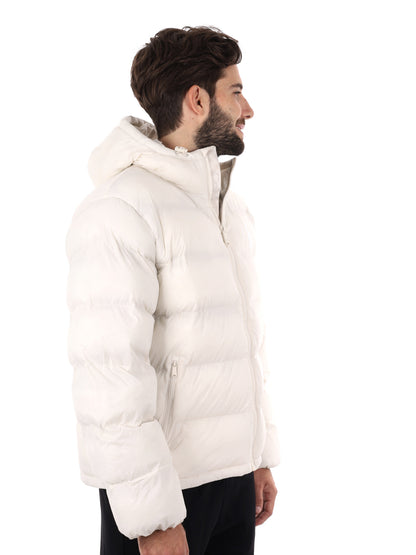 GIUBBINO MONOGRAM CALVIN KLEIN JEANS DA UOMO BEIGE