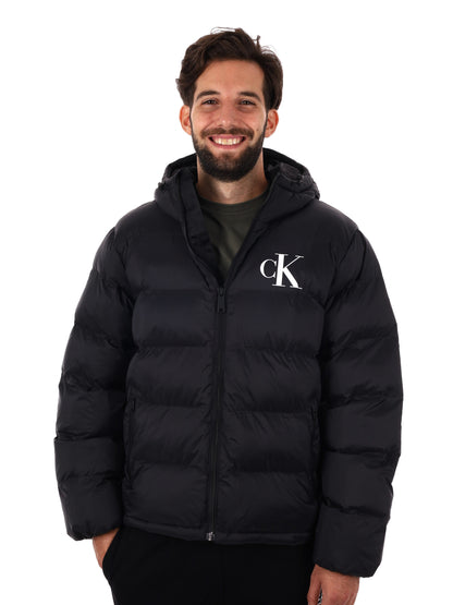 GIUBBINO MONOGRAM CALVIN KLEIN JEANS DA UOMO NERO