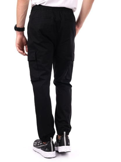 PANTALONE CARGO SKINNY CALVIN KLEIN JEANS DA UOMO NERO