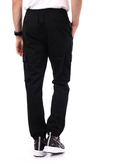 PANTALONE CARGO SKINNY CALVIN KLEIN JEANS DA UOMO NERO