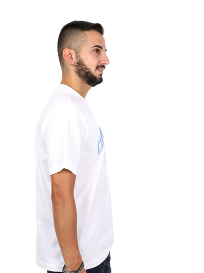 Calvin Klein 20S March Graphic, t-shirt uomo bianca in cotone