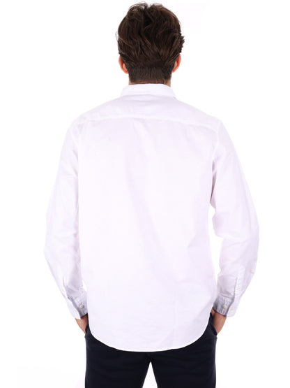 CAMICA CLASSIC FIT CALVIN KLEIN JEANS DA UOMO BIANCO
