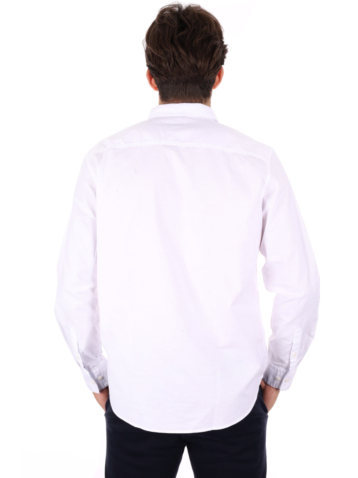 CAMICA CLASSIC FIT CALVIN KLEIN JEANS DA UOMO BIANCO