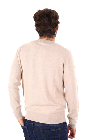 Refrigiwear colin maglia da uomo beige