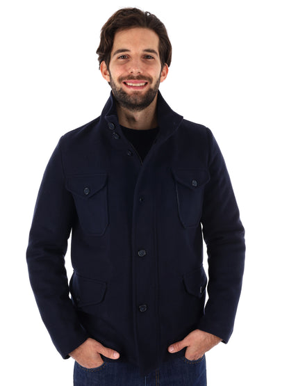 CAPPOTTO MAGGIOLINO FB DA UOMO BLU