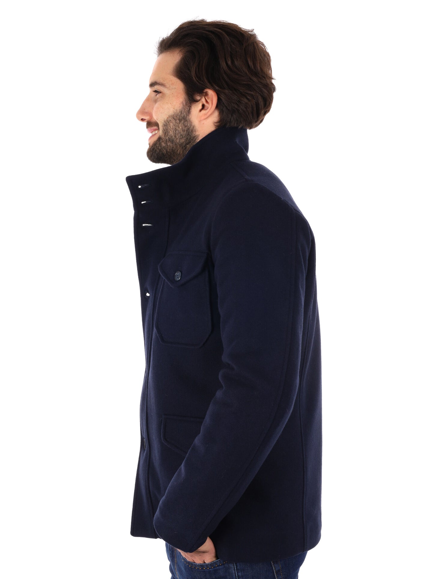 CAPPOTTO MAGGIOLINO FB DA UOMO BLU