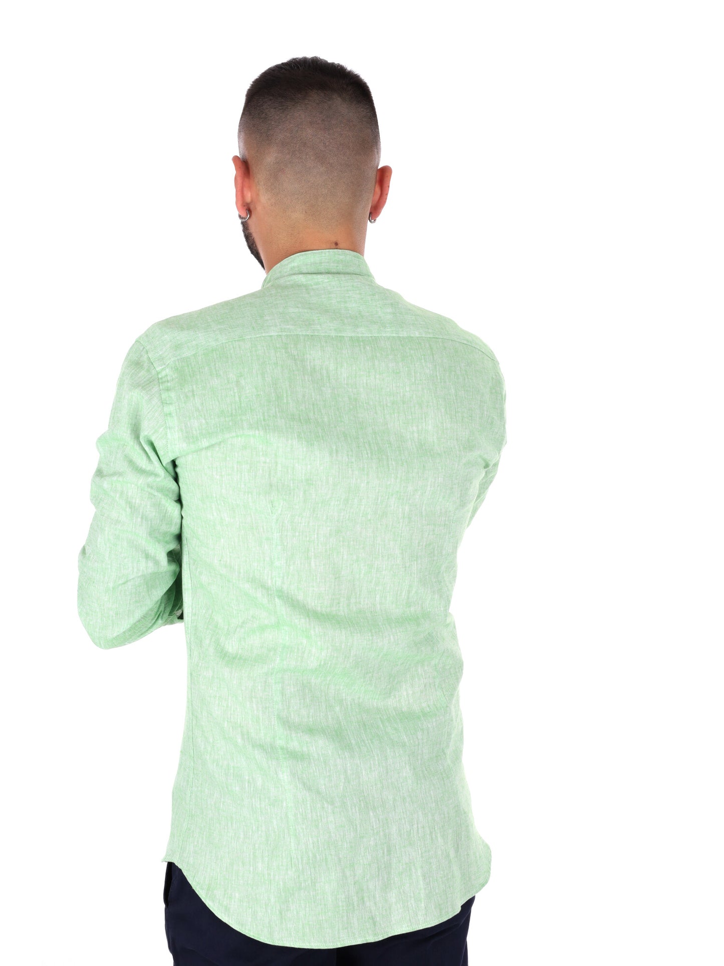 Camicia verde FB Maracaibo Core 14 da uomo elegante e versatile