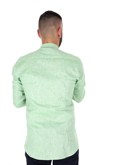 Camicia verde FB Maracaibo Core 14 da uomo elegante e versatile