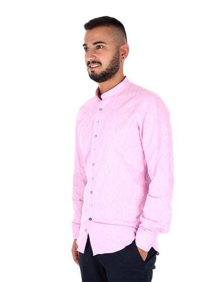 Camicia uomo FB Maracaibo Core rosa per la primavera-estate