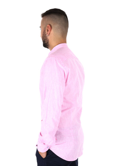 Camicia uomo FB Maracaibo Core rosa per la primavera-estate