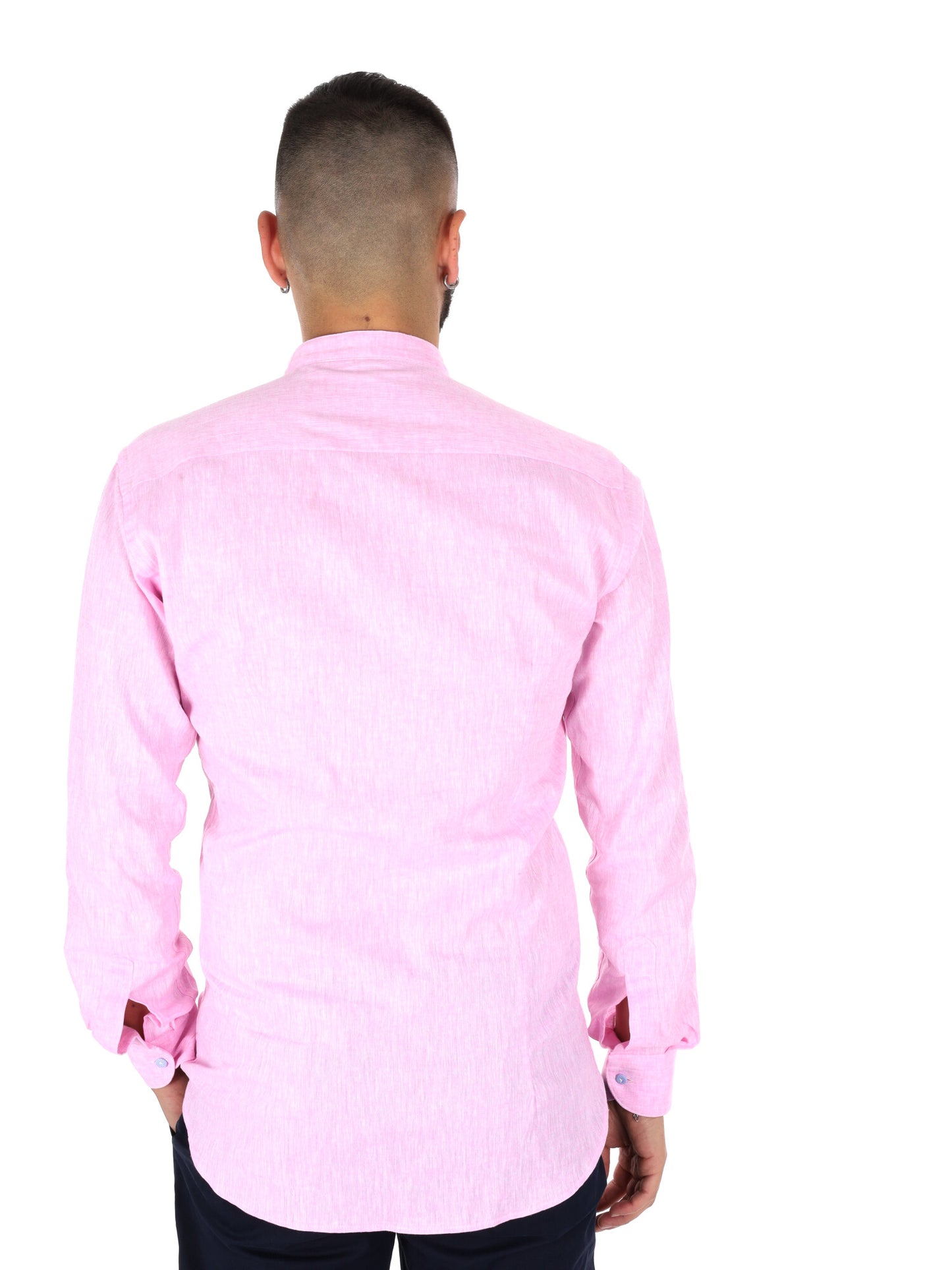 Camicia uomo FB Maracaibo Core rosa per la primavera-estate