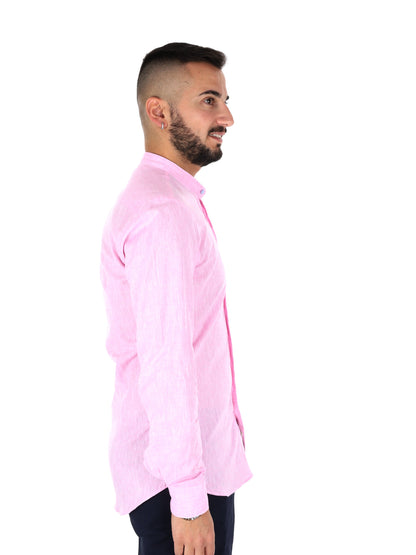 Camicia uomo FB Maracaibo Core rosa per la primavera-estate