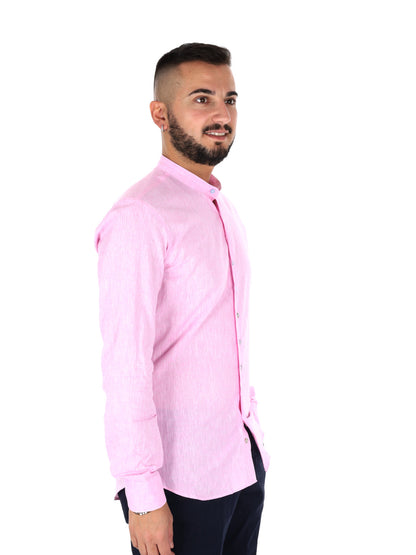 Camicia uomo FB Maracaibo Core rosa per la primavera-estate
