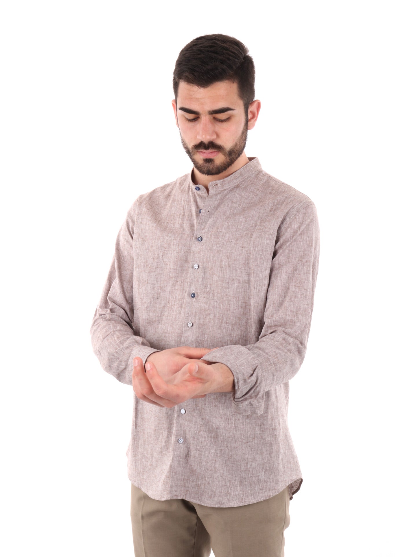 F.B. CAMICIA MISLINO - FANGO