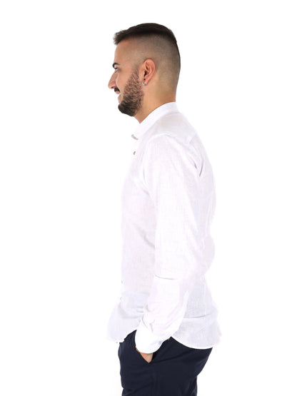 Camicia bianca FB Maracaibo Core da uomo, elegante e versatile