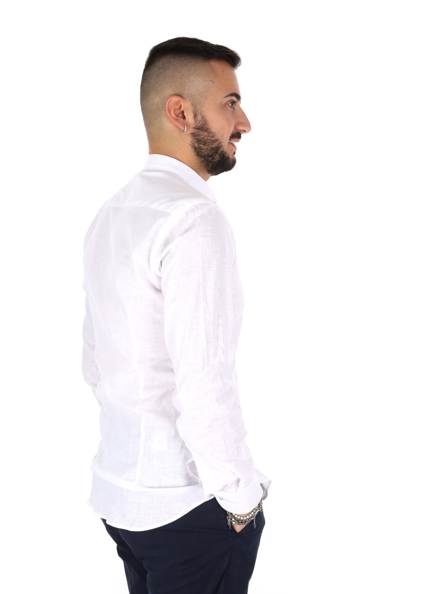 Camicia bianca FB Maracaibo Core da uomo, elegante e versatile