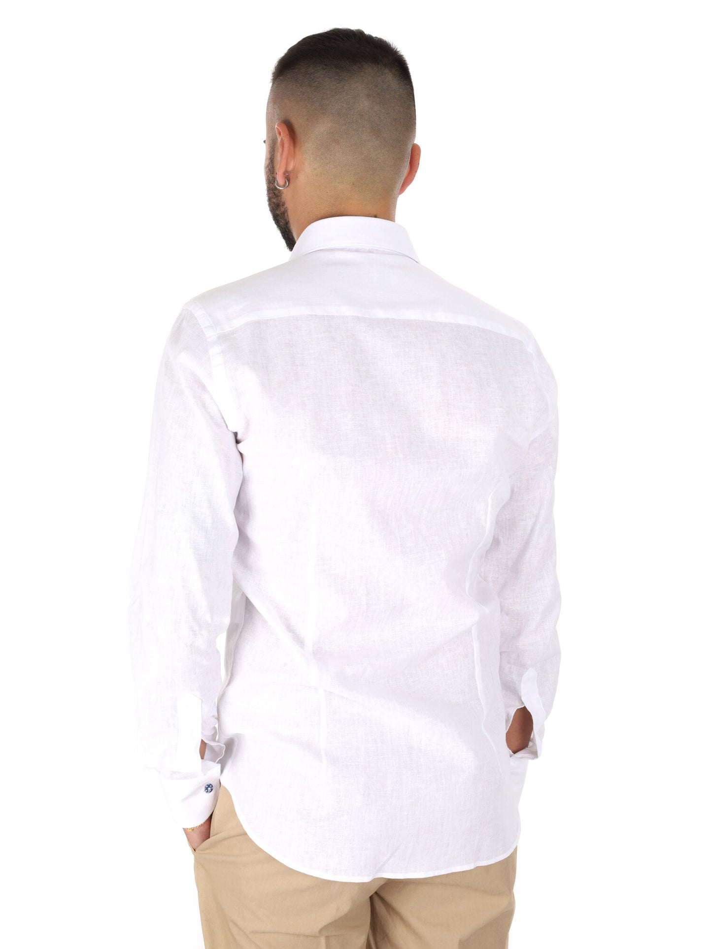 Camicia Marrakech 369 da uomo, elegante e bianca per cerimonie