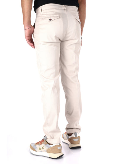Pantaloni Montenegro di FB beige da uomo per primavera estate