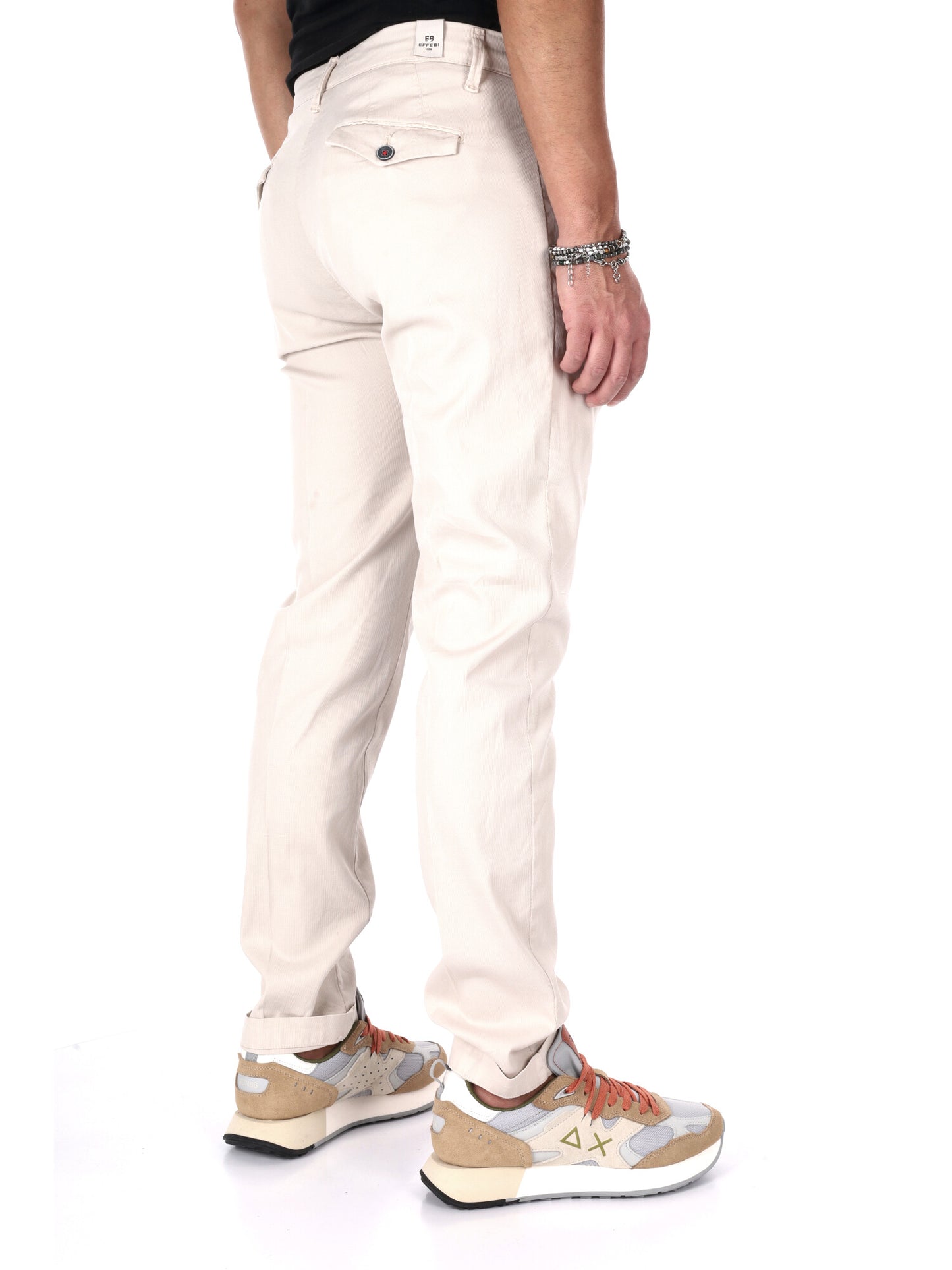 Pantaloni Montenegro di FB beige da uomo per primavera estate