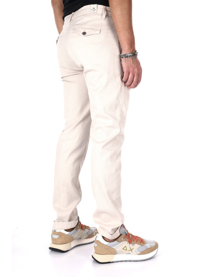 Pantaloni Montenegro di FB beige da uomo per primavera estate