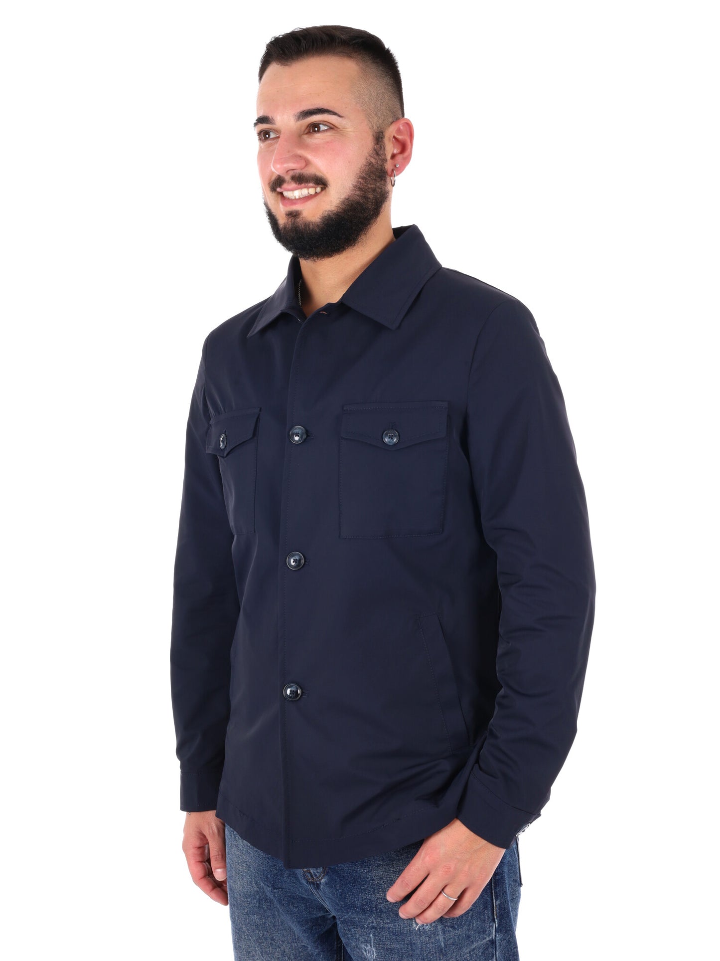 Giubbotto Moving Blu da uomo, elegante e versatile per la primavera