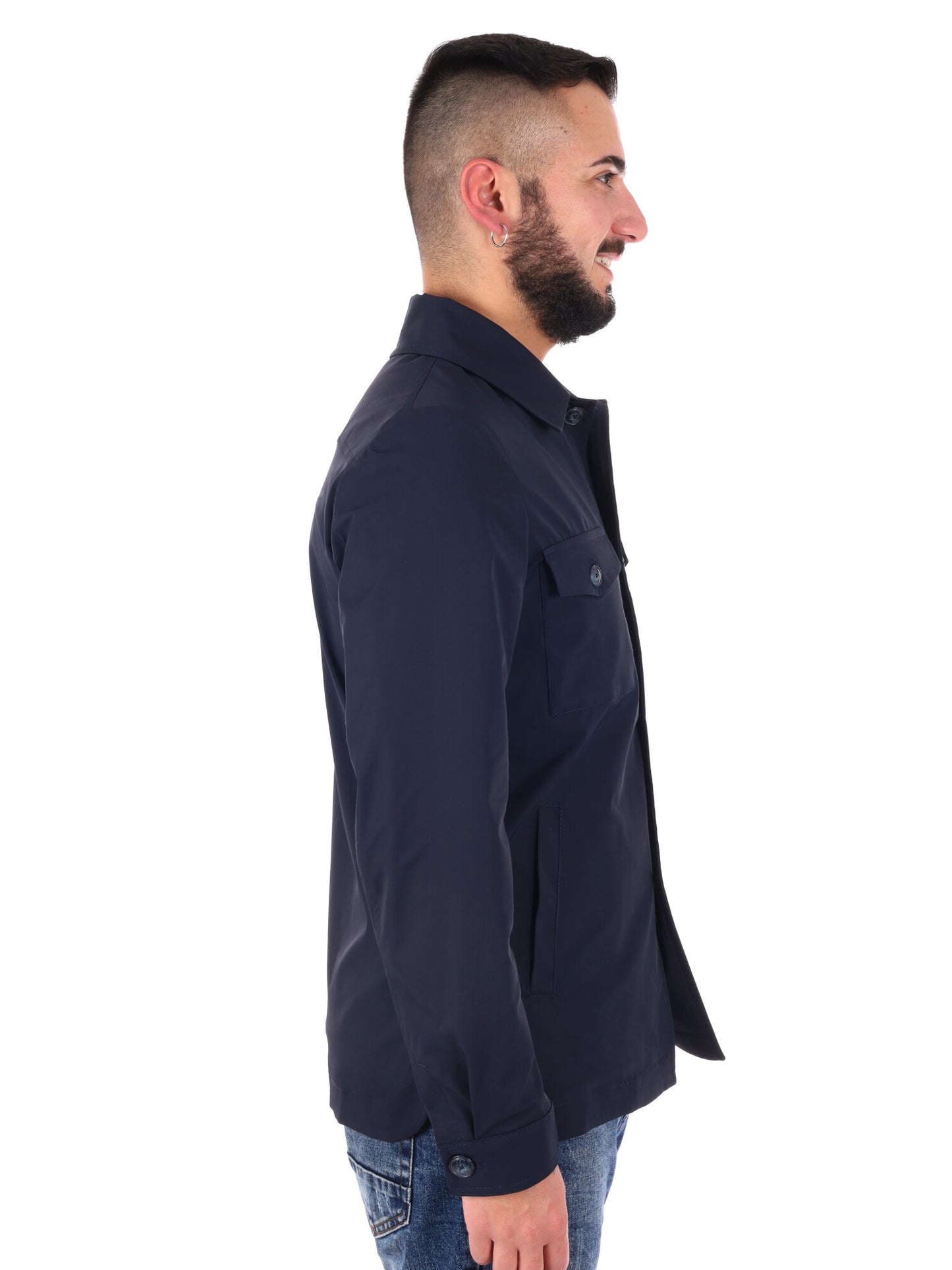 Giubbotto Moving Blu da uomo, elegante e versatile per la primavera