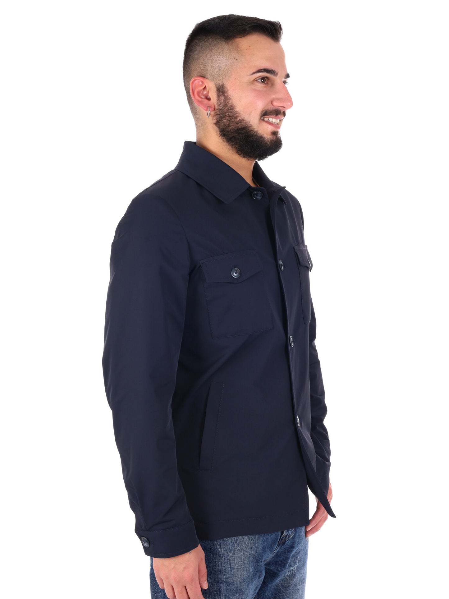 Giubbotto Moving Blu da uomo, elegante e versatile per la primavera