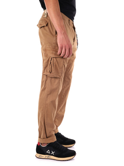 PANTALONE MOVIOLA CARGO+CATENA FB DA UOMO CAMMELLO