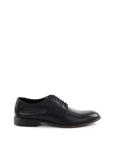 Vueva stringata uomo nera casual elegante per uso civile