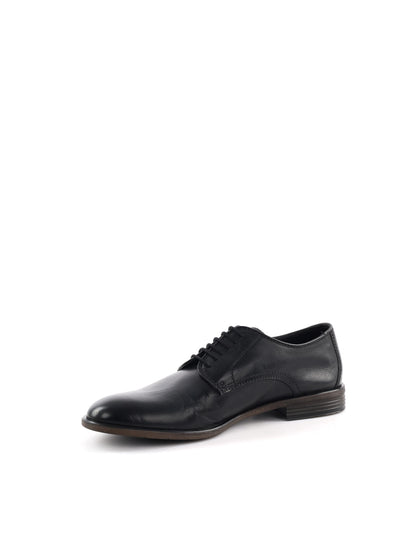 Vueva stringata uomo nera casual elegante per uso civile