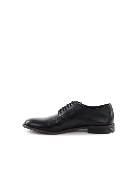 Vueva stringata uomo nera casual elegante per uso civile