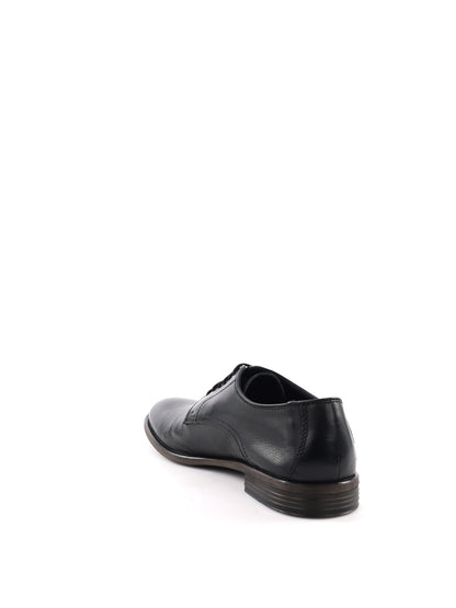 Vueva stringata uomo nera casual elegante per uso civile