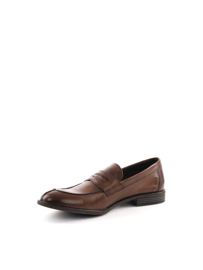 Mocassini Vueva uomo in beige per un look casual raffinato