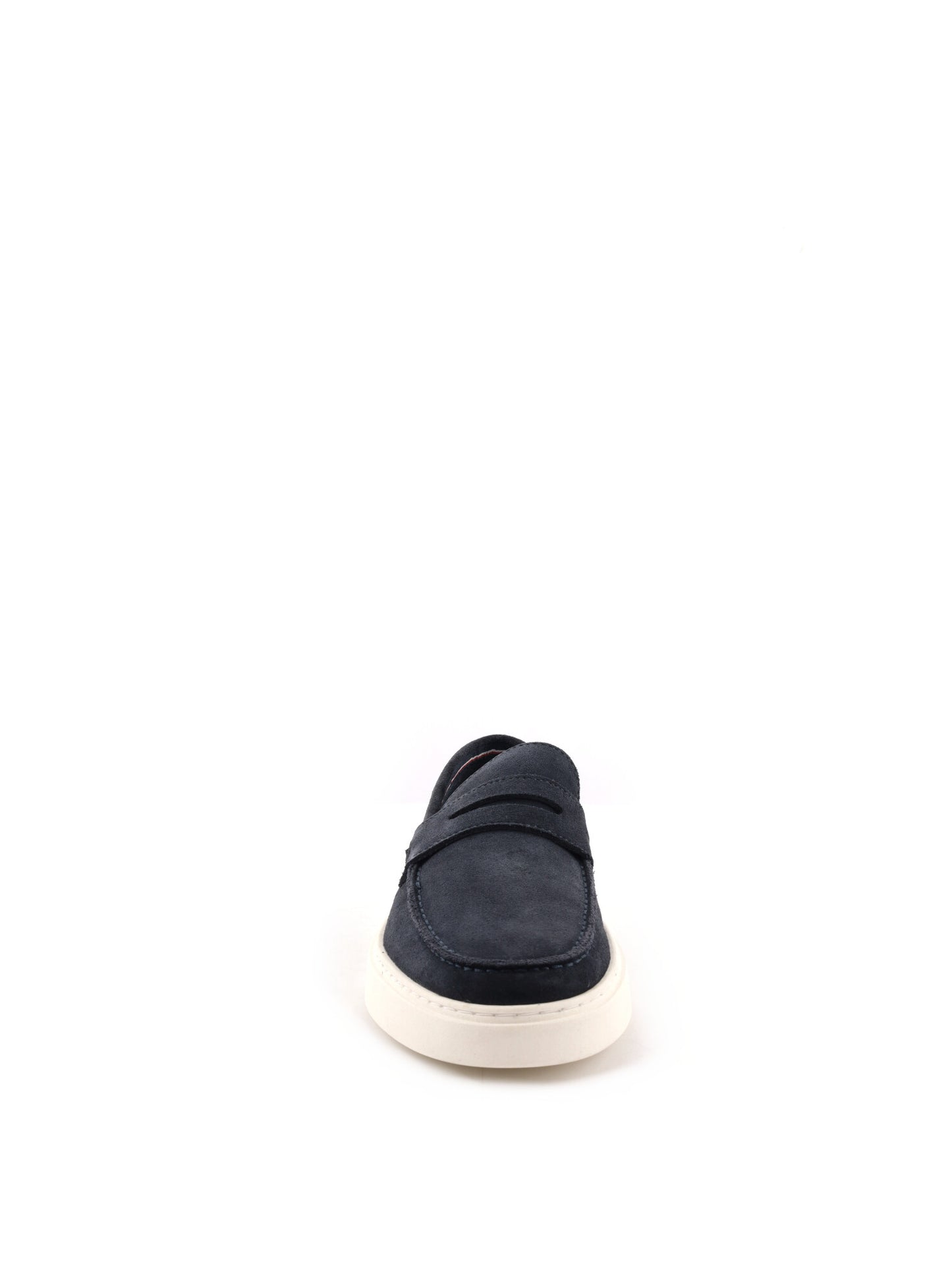 Vueva mocassini da uomo in camoscio blu casual