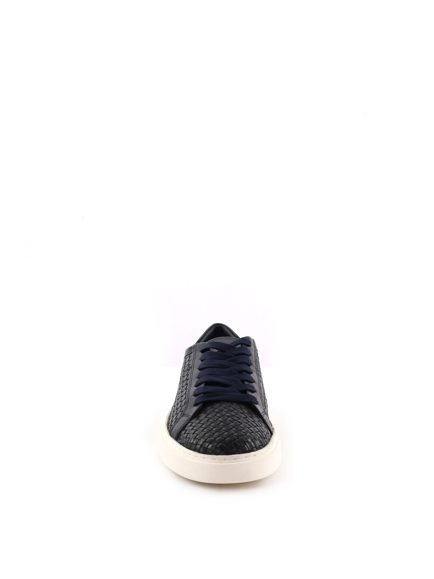 Sneakers Vueva stringate da uomo in blu navy casual