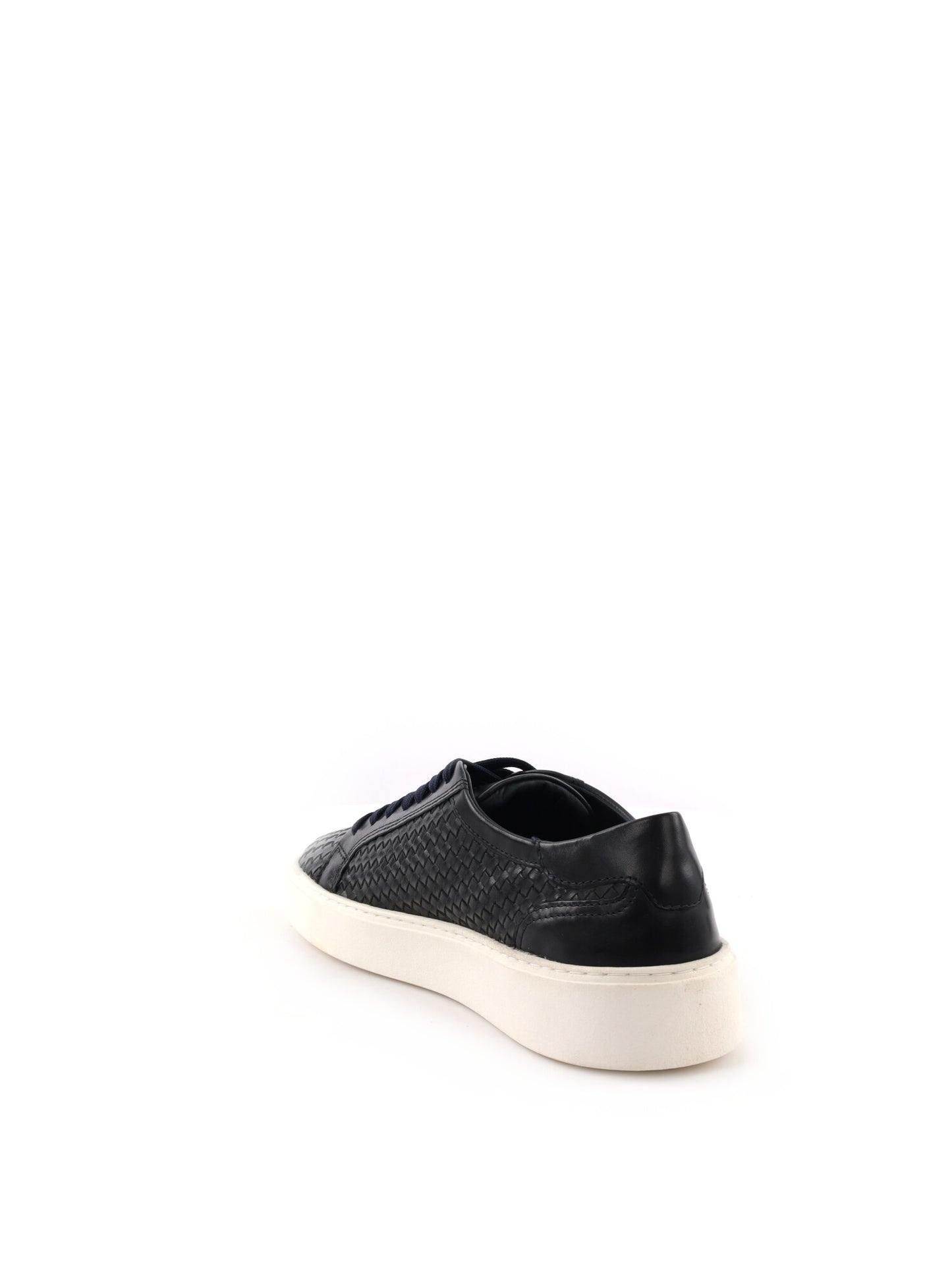 Sneakers Vueva stringate da uomo in blu navy casual