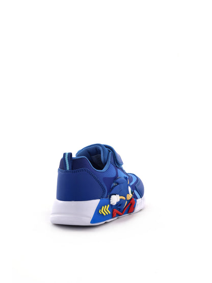 Sneakers Sonic slip on blu per bambino e bambina