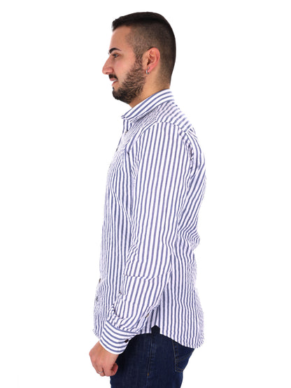 Camicia New Aria 369 da uomo per cerimonia multicolore
