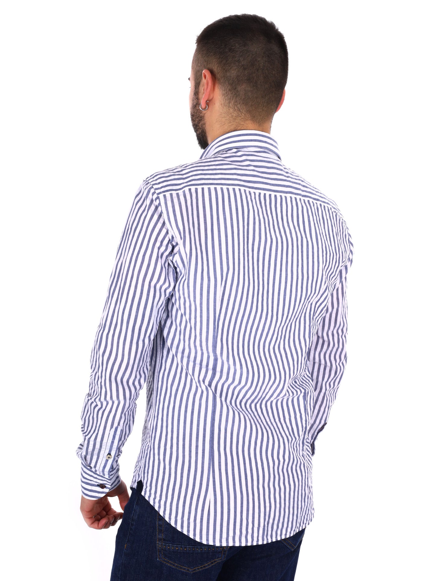 Camicia New Aria 369 da uomo per cerimonia multicolore