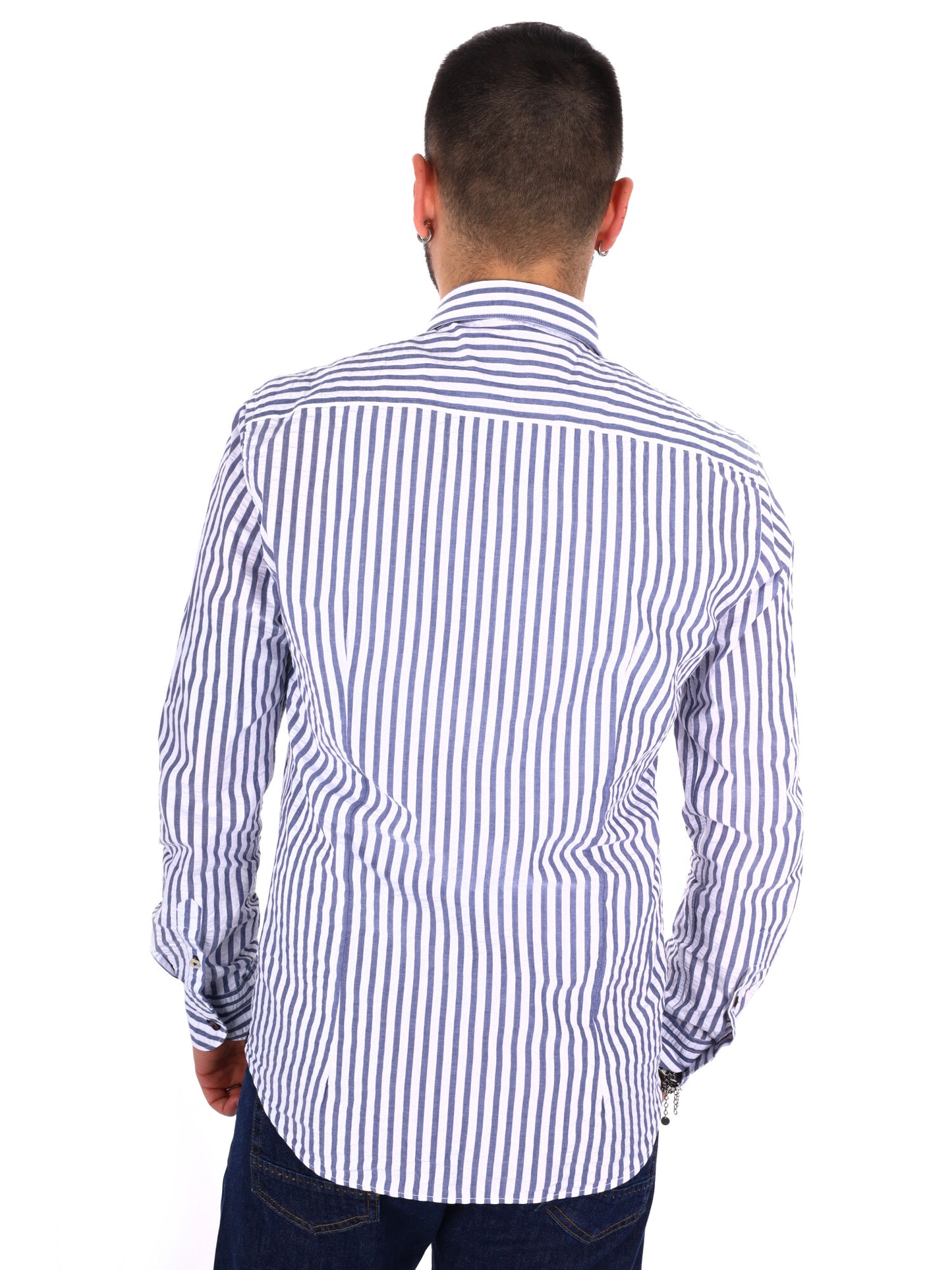 Camicia New Aria 369 da uomo per cerimonia multicolore
